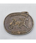 Brandywine Raceway Belt Buckle Delaware Harness Racing Horses - $49.99