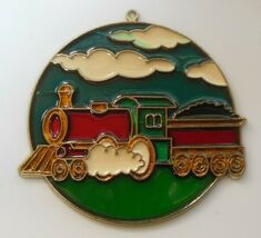 Enamel /Metal Choo-Choo Train Sun Catcher - $16.99