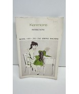 Vintage Kenmore Instructions Booklet for Model 1660 Sewing Machine Zig Zag - $10.90