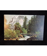 Oberland, Switzerland 1905 POST CARD from Lutschine and Wetterhorn Mountain - $4.06 CAD