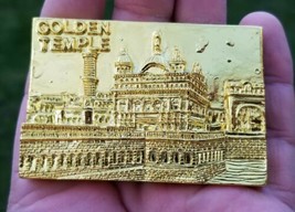 Sikh Golden Temple Fridge Magnet Souvenir Collectible Singh Kaur Khalsa Gift RR - £7.75 GBP