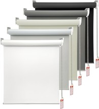 100 Blackout Roller Window Shades Window Blinds with Thermal Insulated U... - $69.80