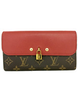 Louis Vuitton Monogram Portefeuille Venus Long Bifold Wallet Brown - $1,177.05