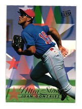 1996 Ultra #578 Juan Gonzalez Texas Rangers - £1.58 GBP