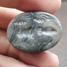 Antient Antique Babylonian intaglio Agate Bead, Stamp Seal - £114.02 GBP