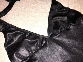 SEXY HALLOWEEN COSPLAY WOMENS LEG AVENUE HOOCHIE LAS VEGAS DRESS BLACK O... - $20.21