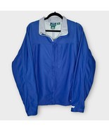 LL BEAN Blue Gore Windstopper Soft Shell Lined Full Zip Coat Jacket XL Mens - €30,15 EUR