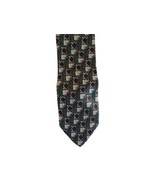 Structure Mens Silk Neck Tie Burgundy Green Gold Geometric  57&quot; Diamonds... - £14.93 GBP