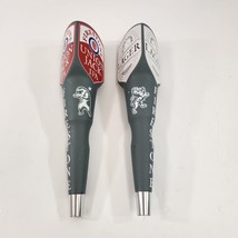Firestone Brewing Beer Tap Handle Lot of 2 Union Jack IPA Lager California - £30.44 GBP