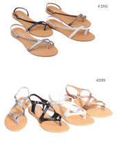 New Womens Ladies Roman Gladiator Flats Sandals Thongs T Straps Shoes, S... - $5.80+