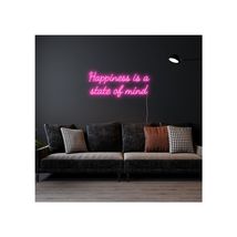 Happiness Is A State Of Mind | LED Neon, Neon Sign Custom, Home Decor, G... - $40.00+