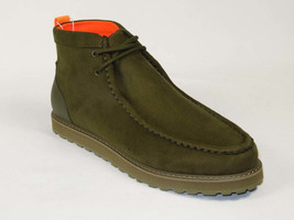 Men's TAYNO Wallabee Style Chukka Boots Soft Micro Suede MOJAVE S Olive image 2