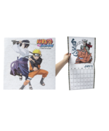 Naruto Shippuden 2024 Wall Calendar 16-Month  12&quot;x24&quot; Sasuke Kakashi Bor... - £11.27 GBP