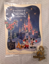 Disney Mickey’s Very Merry Christmas Party Poster &amp; Ornament 50th Anniversary - $18.00