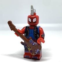 Spider-Punk Minifigures Marvel Spider-Man Across the Spider-Verse - £3.11 GBP