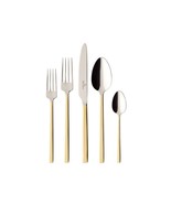 La Classica Gold by Villeroy &amp; Boch Stainless Steel Place Setting 5 Piec... - $336.19 CAD