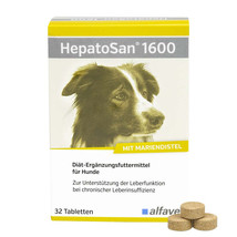 Hepatosan 1600 Diet Supplementary Feeding Tab.Dogs 32 pcs - £71.69 GBP