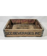 Vintage Pepsi Cola Wooden Bottle Crate GCC Beverage Inc Fort Wayne - $46.16 CAD