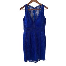 NWT Babydoll Floral Womens Midi Dress Hoco Lace Sheer Size Large Romantic - $520.61 MXN