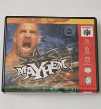 WCW Mayhem CASE ONLY Nintendo 64 N64 Box BEST Quality - £11.58 GBP