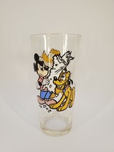ORIGINAL Vintage 1978 Pepsi Disney Mickey Mouse + Pluto Drinking Glass - $24.74