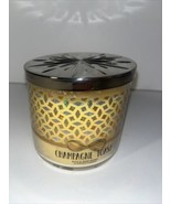 Bath Body Works CHAMPAGNE TOAST 3-wick Candle, 14.5 oz., NEW - $23.38