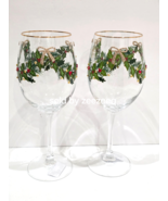 Christmas Rhinestones Bows  Garland Jeweled Wine Glasses  Set of 2 - €43,05 EUR Christmas Rhinestones Bows  Garland Jeweled Wine Glasses  Set of 2 - €43,05 EUR