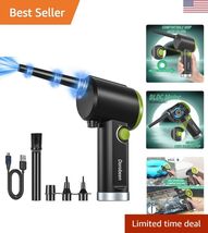 Rechargeable Air Duster - Eco-Friendly Handheld Blower for Electronics C... - $81.96