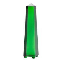 Alighieri Green Obelisk Accent 3&quot;X3&quot;X12&quot; - £84.42 GBP