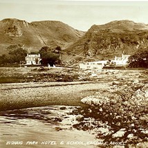 RPPC Vintage Inshaig Park Hotel School Argyll Scotland UK Photo Postcard - £10.16 GBP