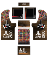 ARCADE1UP, ARCADE 1UP ATARI 2600 ARCADE DESIGN/Arcade Cabinet GRAPHICS Art  - £22.43 GBP+