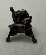 VINTAGE STERLING SILVER APOLLO LUNAR MODULE MOON LANDING NASA SPACE TIE ... - $24.70
