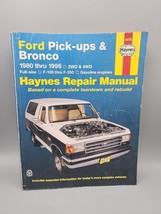 Haynes Repair Manual Ford Pick-Ups &amp; Bronco 1980 Thru 1996 Book # 36058 - £7.68 GBP