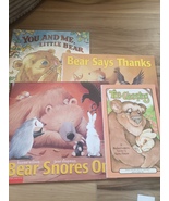 Bulk Lot of 4 Children&#39;s Books.. Bear Snores On Bear Says Thanks You &amp; M... - $221.41 MXN