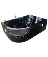 Whirlpool bathtub hydrotherapy black hot tub double pump ORION 2 two per... - $3,199.00