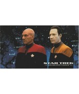 STAR TREK GENERATIONS MOVIE CARD - PICARD &amp; DATA # 34 - €1,69 EUR