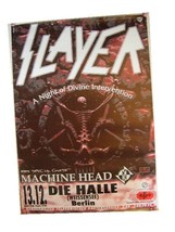 Slayer German Tour Poster Machinehead Concert - $53.52