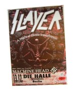 Slayer German Tour Poster Machinehead Concert - $983.44 MXN