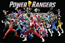 Power Rangers ~ Group ~ 24x36 POSTER/NEW Rolled - £6.76 GBP