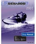 Sea-Doo 2001 GS GTS GTI GTX RX, XP, RFI DI Shop Repair Service Manual Pa... - £38.44 GBP