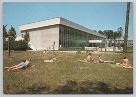 Stalowa Wola Poland Sports Leisure Center Modern Architecture Vintage Postcard - $14.45