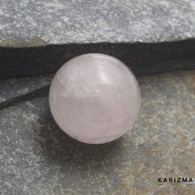 46.90Ct Rose Quartz Gemstone Crystal Sphere Healing Ball. - $20.90