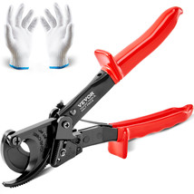 VEVOR Ratcheting Cable Cutter 10&quot; Ratchet Wire and Cable Cutter Cut to 2... - $49.99