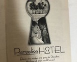 Paradise Hotel Fox Vintage Tv Guide Print Ad Reality Show TPA24 - £4.63 GBP