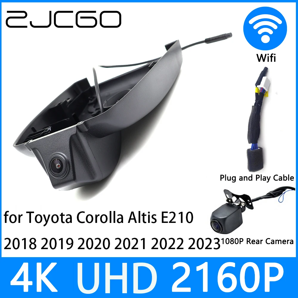 ZJCGO Dash Cam 4K UHD 2160P Car Video Recorder DVR Night Vision for Toyota - £138.83 GBP+