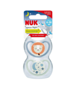 NUK Space Night Soother 6-18 Months Lion 2 Pack - €69,51 EUR