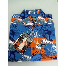 Dixxon Flannel Shirt Alotta Aloha Short Sleeve Hawaii Surfing Button Up XL - £46.41 GBP