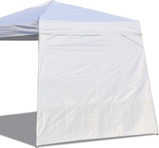 White Sidewall Only Slant Leg Canopy From Abccanopy, 1 Pack. - £31.91 GBP