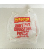 Defunct Phar Mor Don&#39;t pay drugstore prices graphics plastic store shopp... - $27.08 CAD