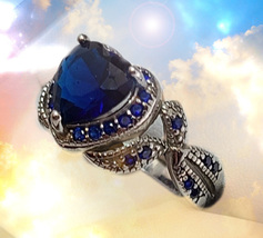 HAUNTED RING ALEXANDRIA'S KNOW BEFORE IT HAPPENS SIXTH SENSE SECRET OOAK MAGICK  image 2